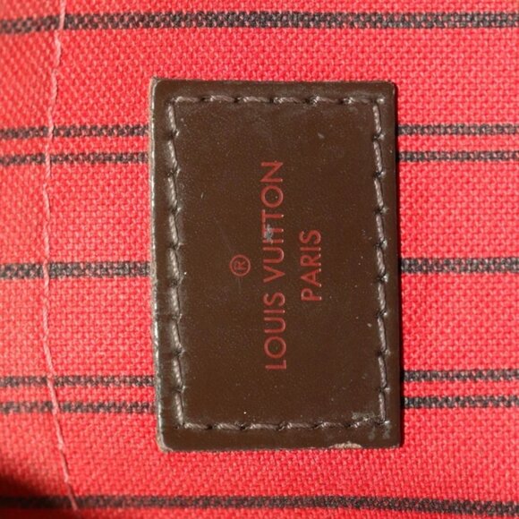 Louis Vuitton Damier Ebene Neverfull Pouch SD3135 - Picture 13 of 13
